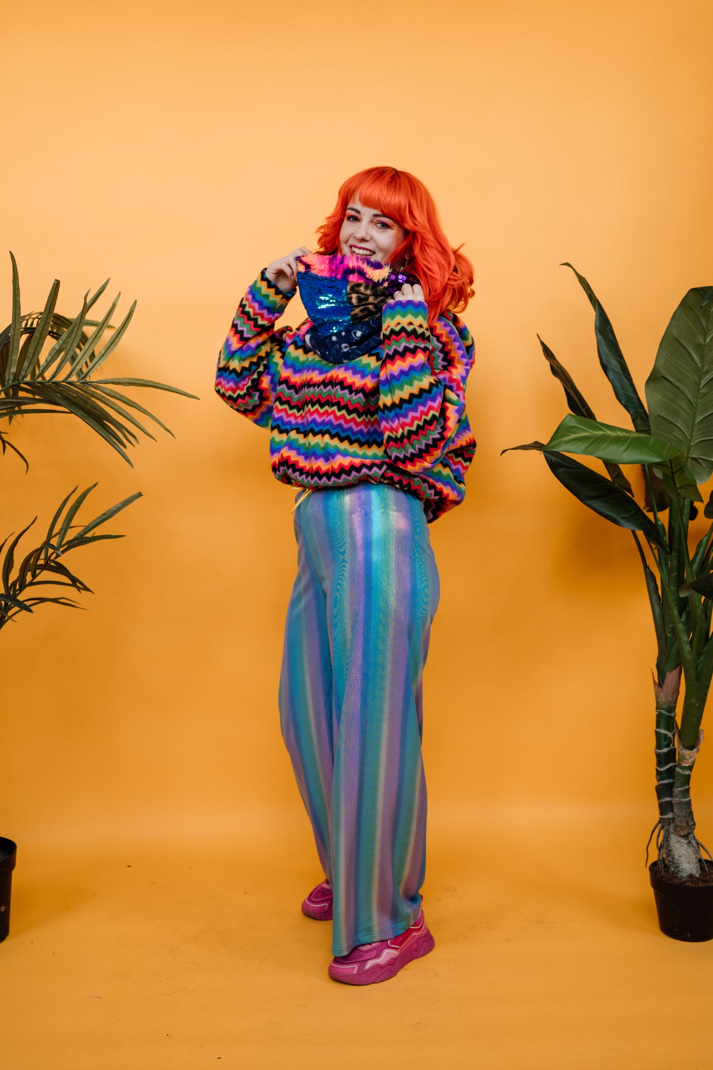 Shangri La Patchwork Snood