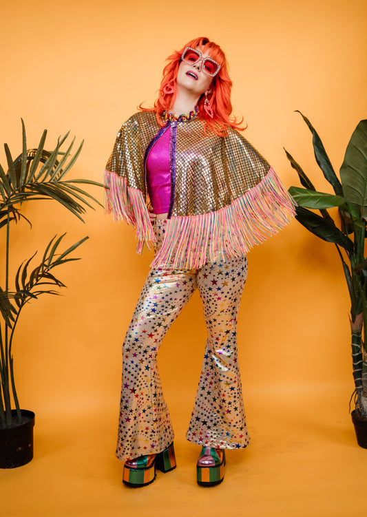 * Flares in Gold Rainbow Star