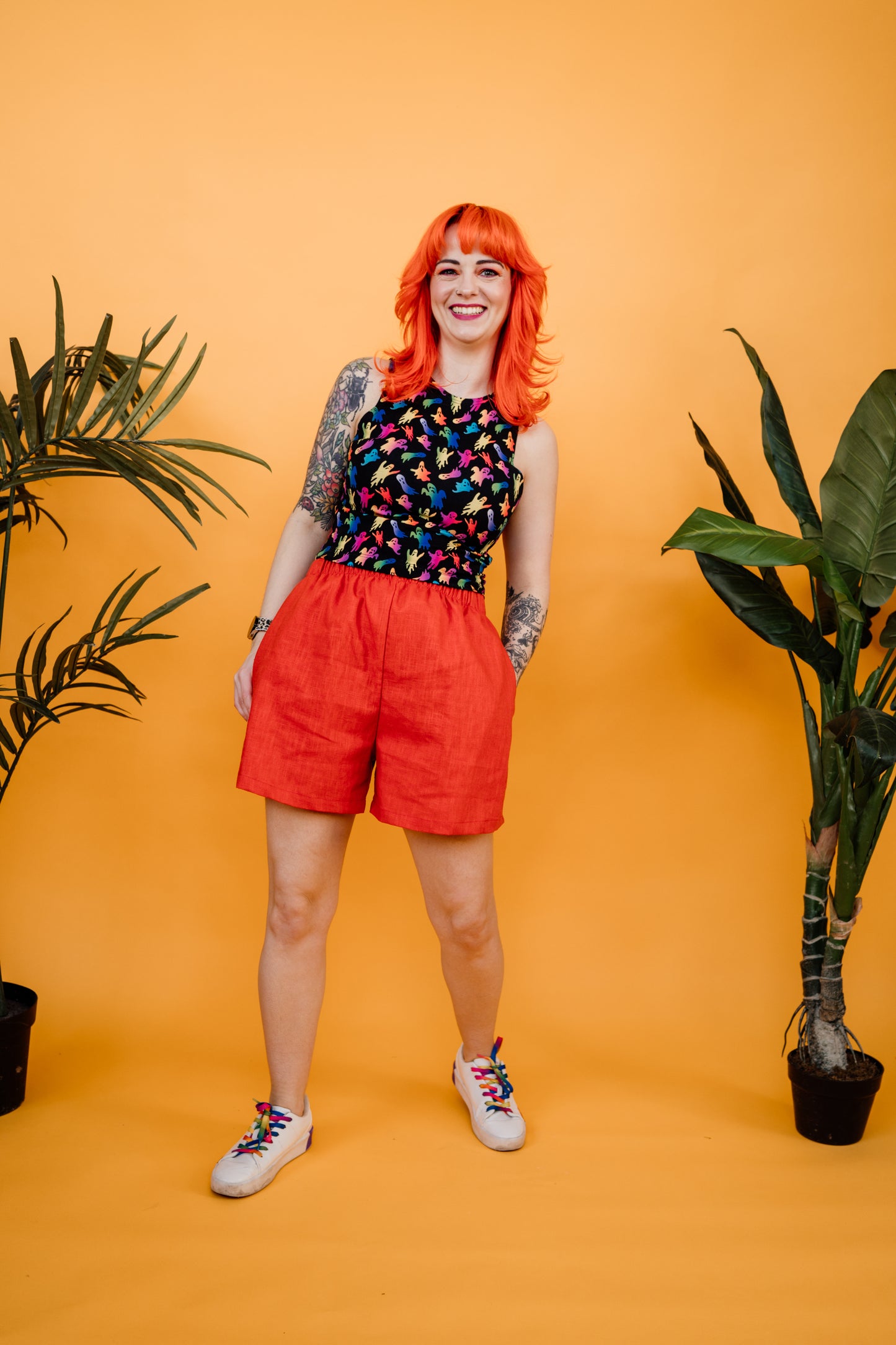 Racer Top in Rainboo