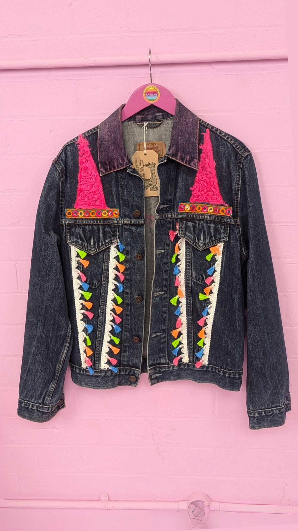 Rework Levi's Denim Jacket in Big Love