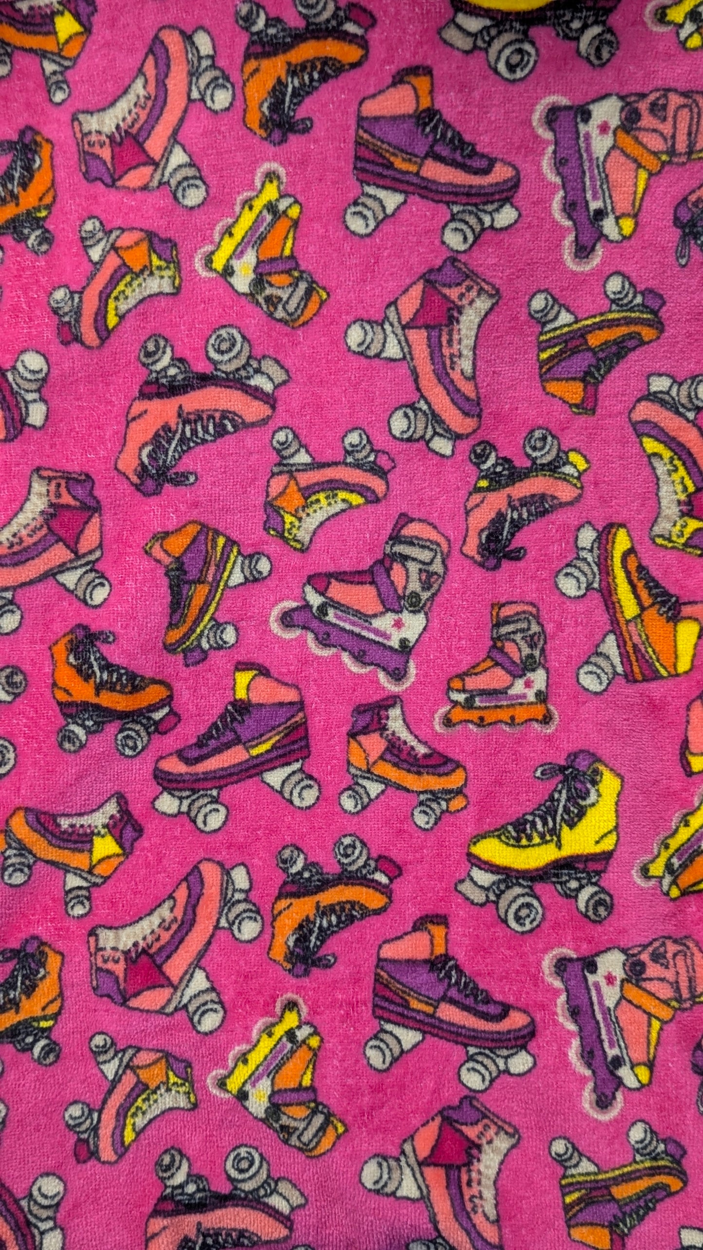 Hooded Batwing Pullover in Drippy Smiley