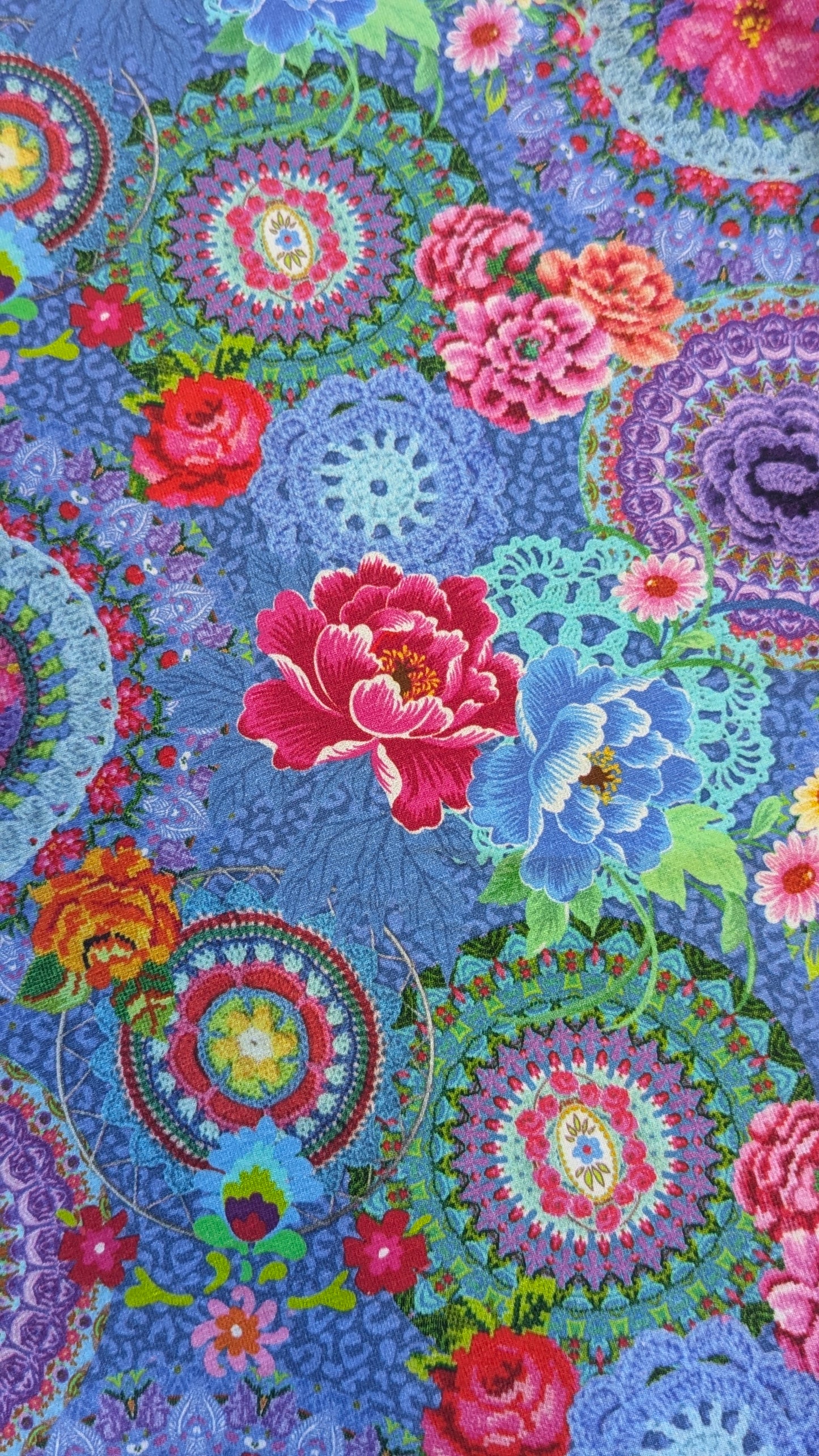 Racer Top in Green Cross Stitch + 1 Colour