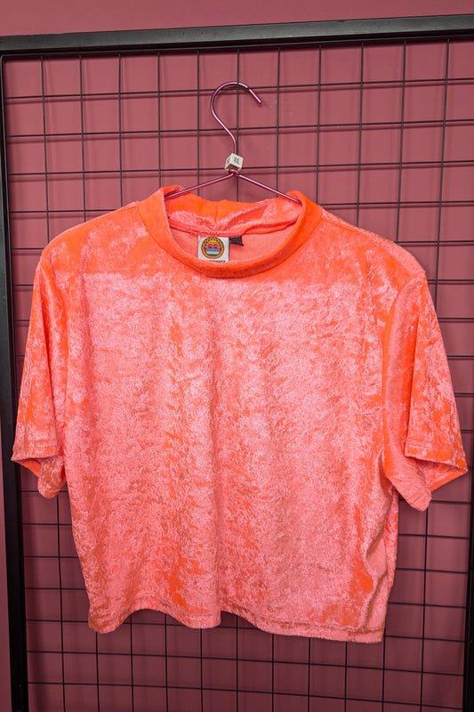 * Babydoll Tee in Neon Velvet