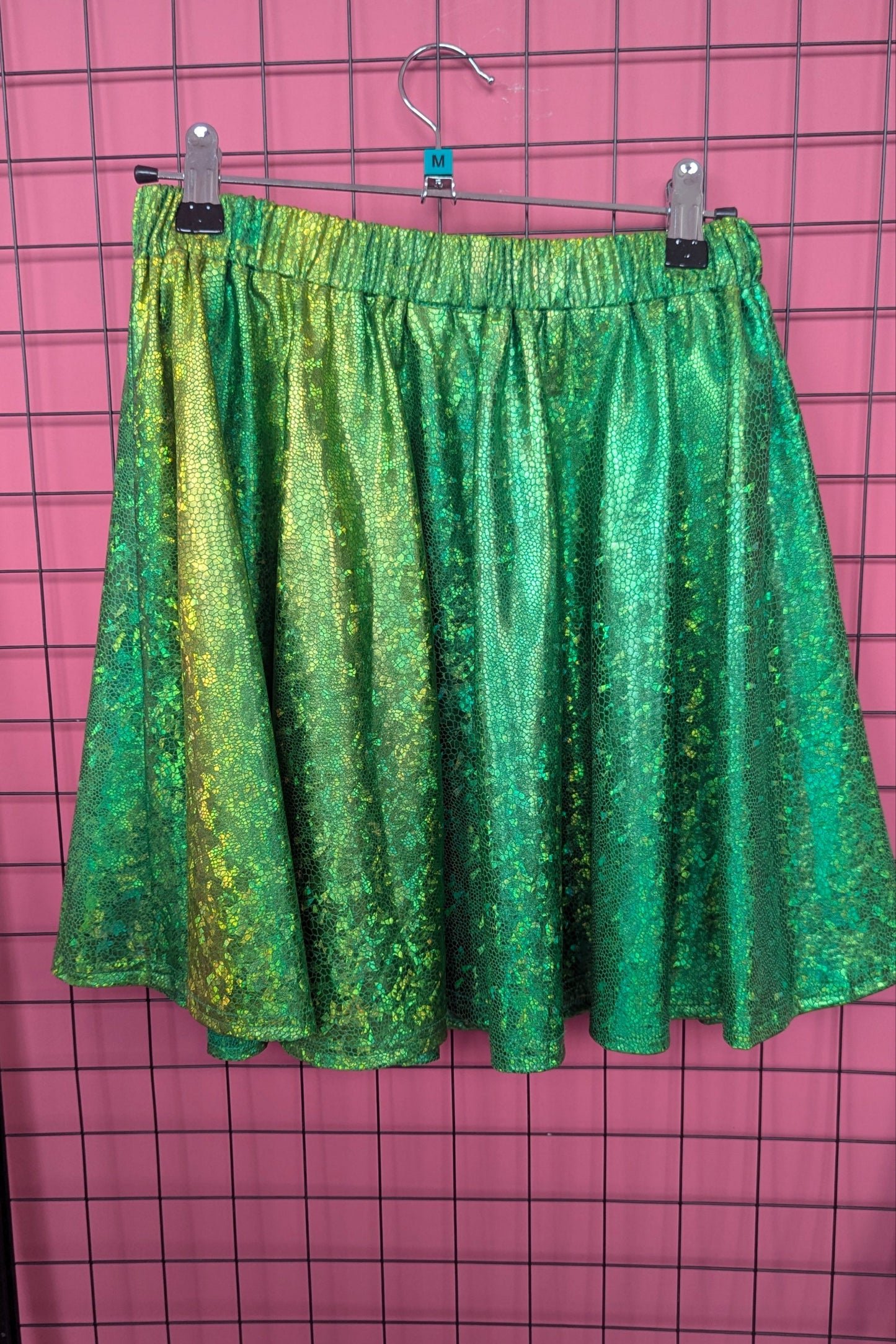 Light Pink Holo Disco Skirt + 2 Colours