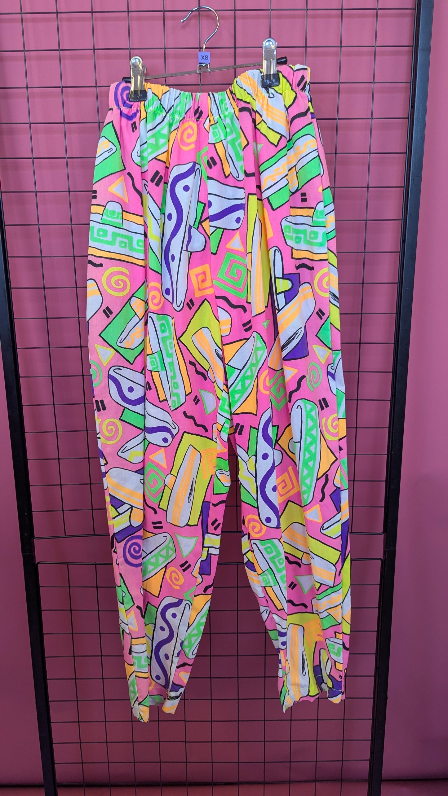 Ankle Grazer Trousers in Neon Surfers + 1 Colourway