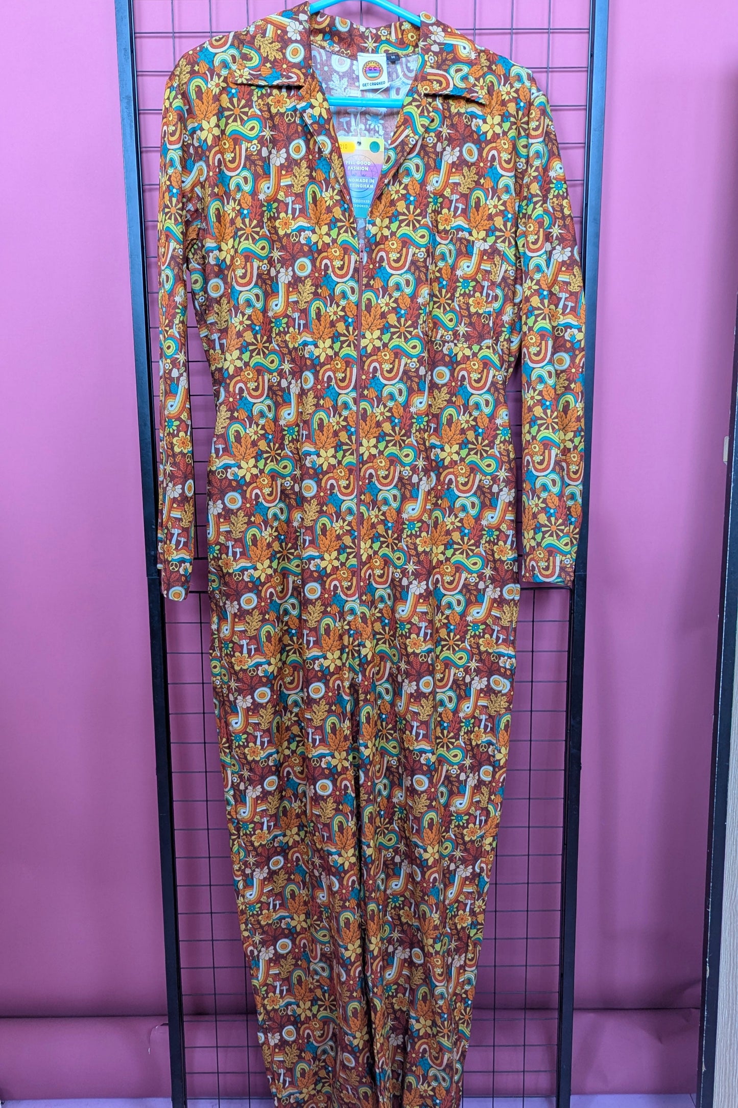 Boilersuit in Retro Autumn - Sample