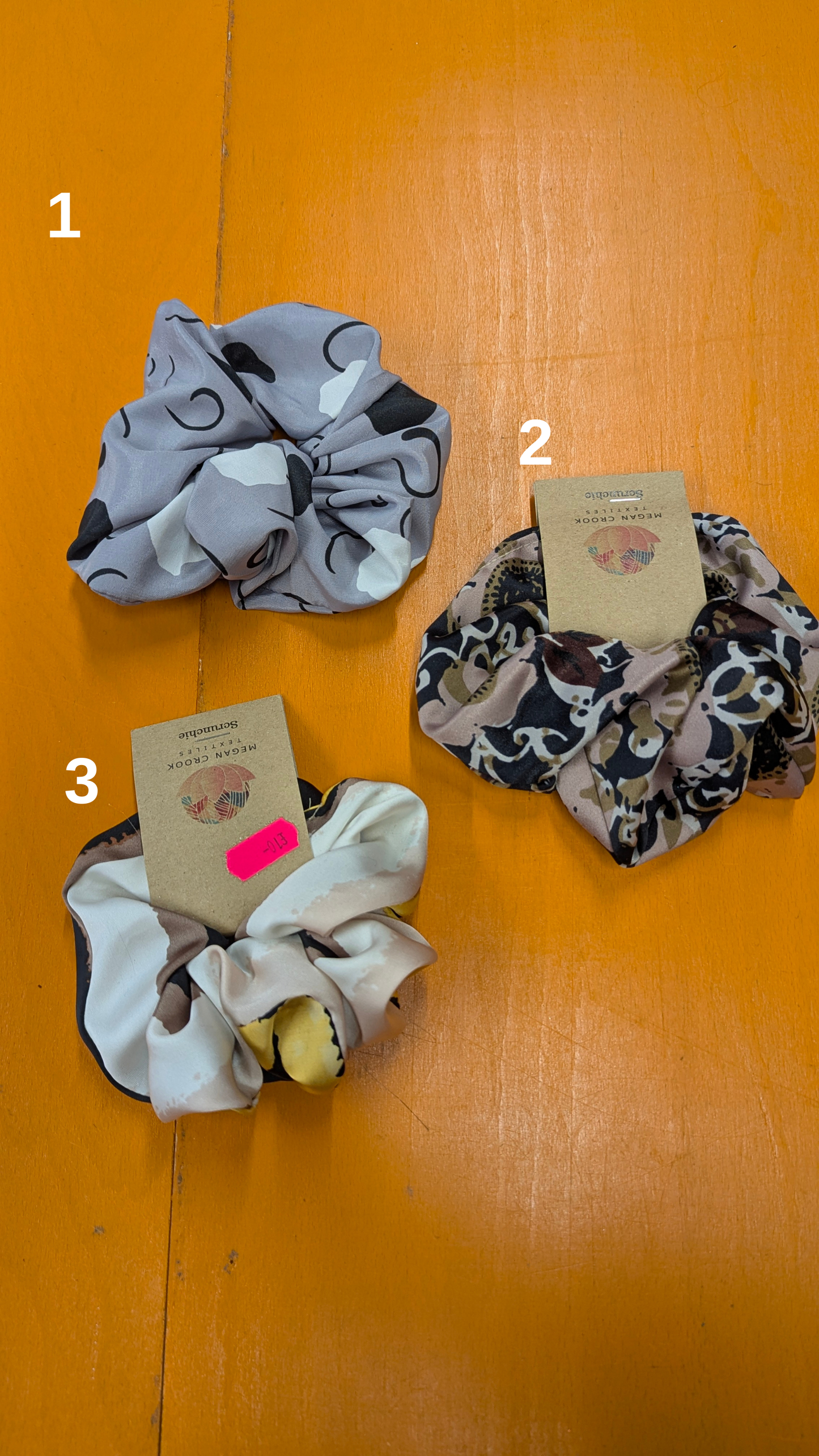 Neutral Scrunchie - 3 Colourways - Megan Crook