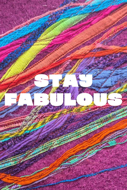 Greetings Card -Stay Fabulous