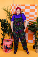 Load image into Gallery viewer, Cord Dungarees in Rainbow Galaxy