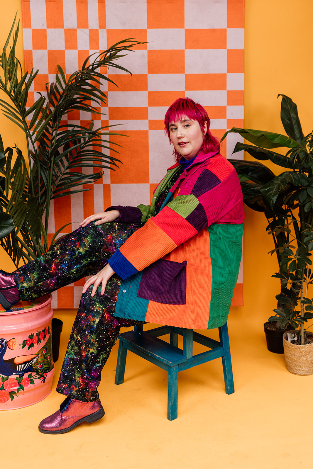 Patchwork Zero Waste Chore Jacket