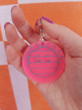 Load image into Gallery viewer, Logo Earrings in Hot Pink