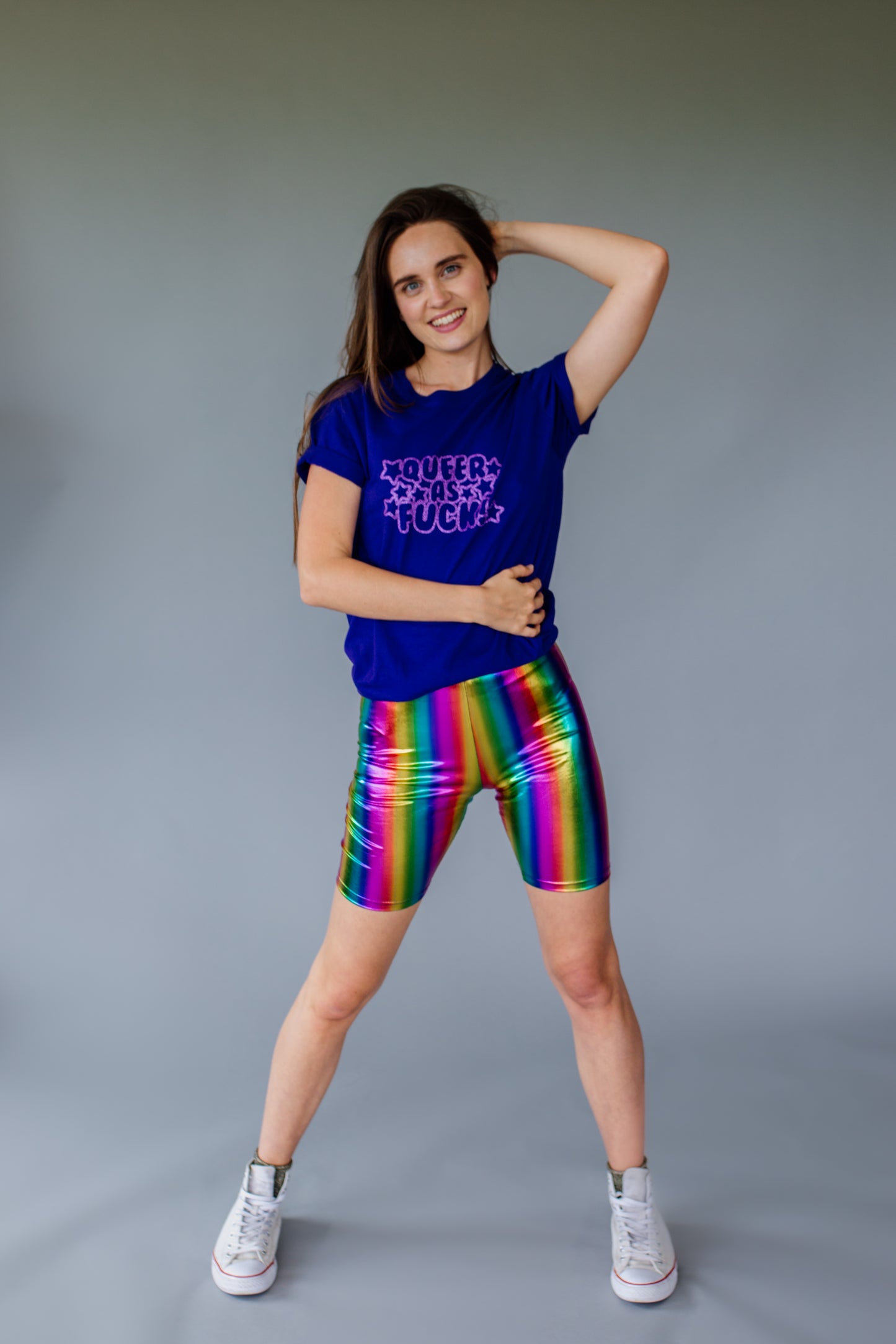 Printed Tee - Queer As F