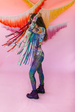 Load image into Gallery viewer, Bodysuit- Sequin Fringe - Bodysuits - Megan Crook