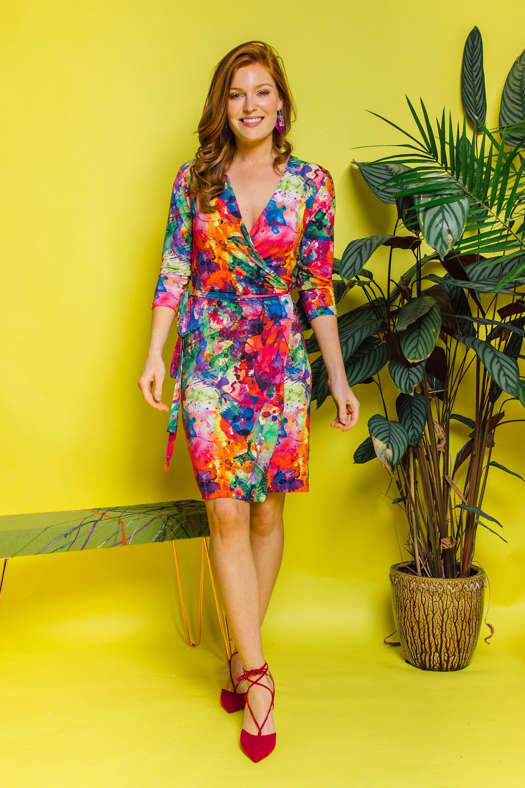 Jersey Wrap Dress - Dress - Megan Crook