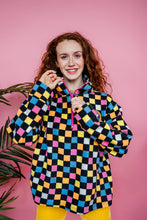 Load image into Gallery viewer, Half-Zip Pullover in Liquorice Allsorts