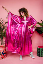 Load image into Gallery viewer, Maxi Disco Kaftan in Hot Pink