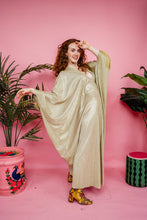 Load image into Gallery viewer, Disco Kaftan in Gold Shimmer
