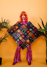 Load image into Gallery viewer, Poncho in Crochet Fleece