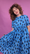 Load image into Gallery viewer, Smock Dress in Blue Ladies