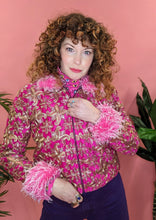 Load image into Gallery viewer, Pink Embellished Trophy Jacket
