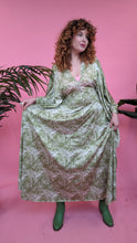 Load image into Gallery viewer, Disco Kaftan in Olive Marble