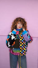 Load image into Gallery viewer, Shangri La Patchwork Hooded Pullover XS-XL