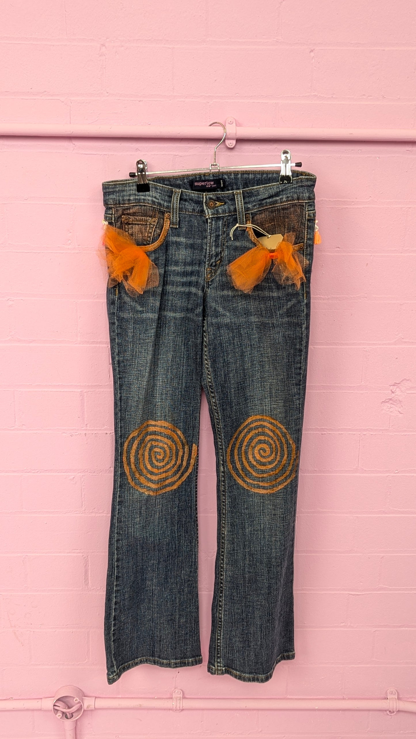 Rework Levi Jeans in Tangerine Dream