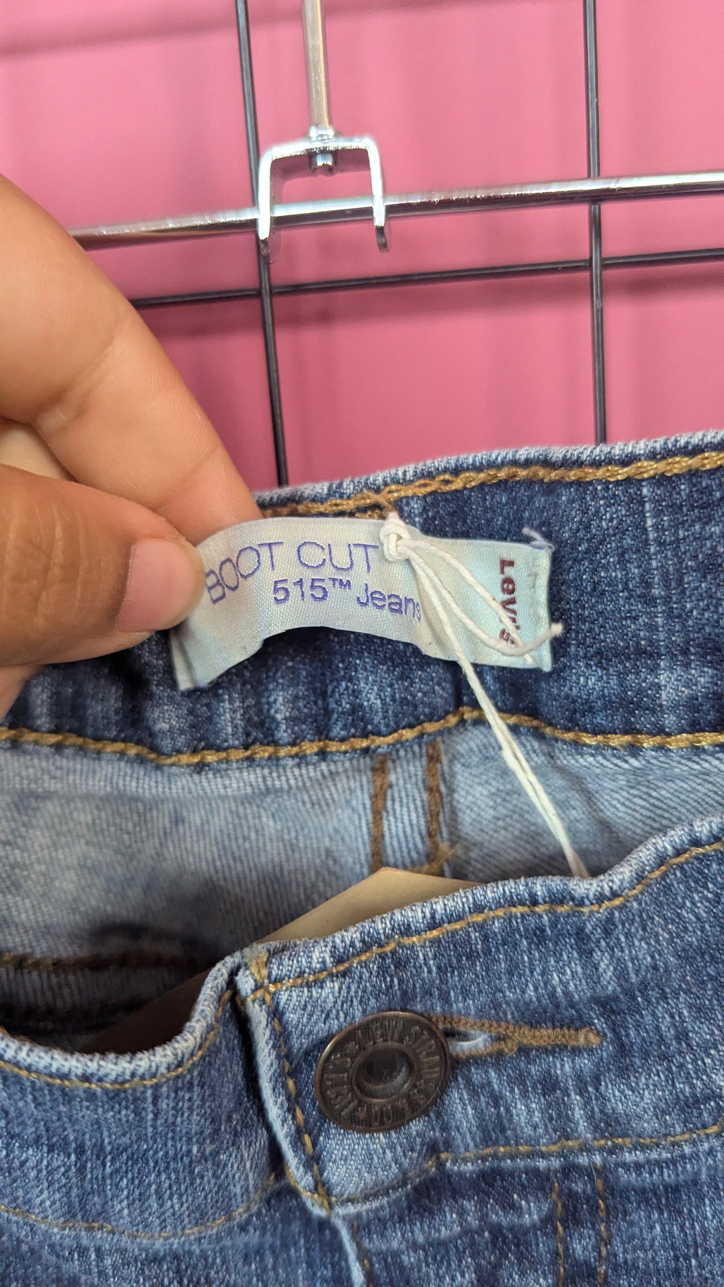 * Rework Levi Jeans - Blue Wiggles With Tulle
