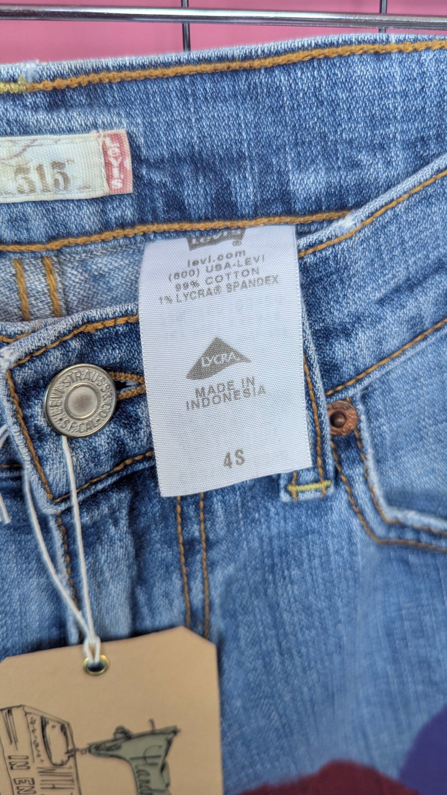* Rework Levi Jeans - Rainbow Ribbons