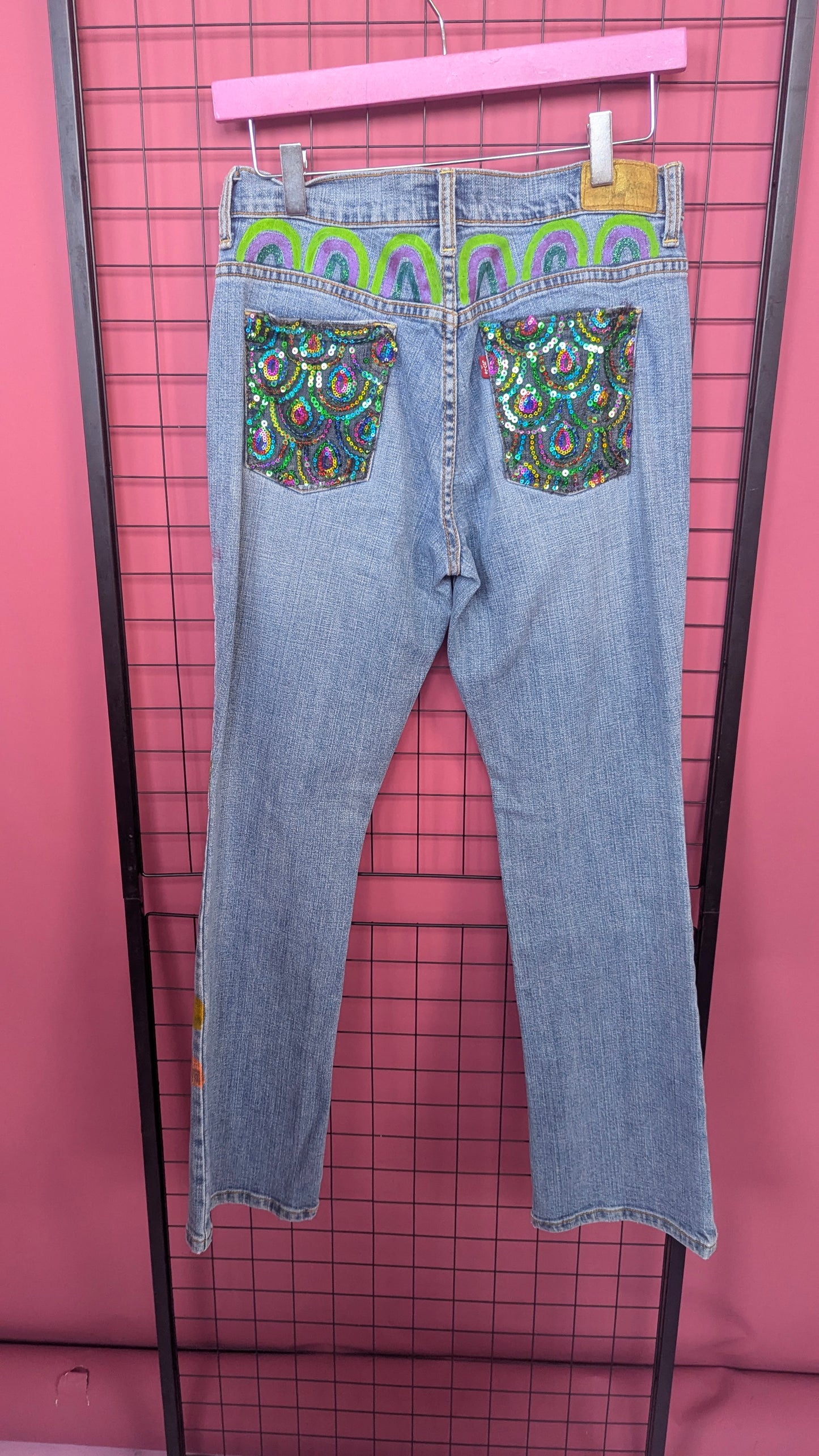 * Rework Levi Jeans - Rainbow Ribbons