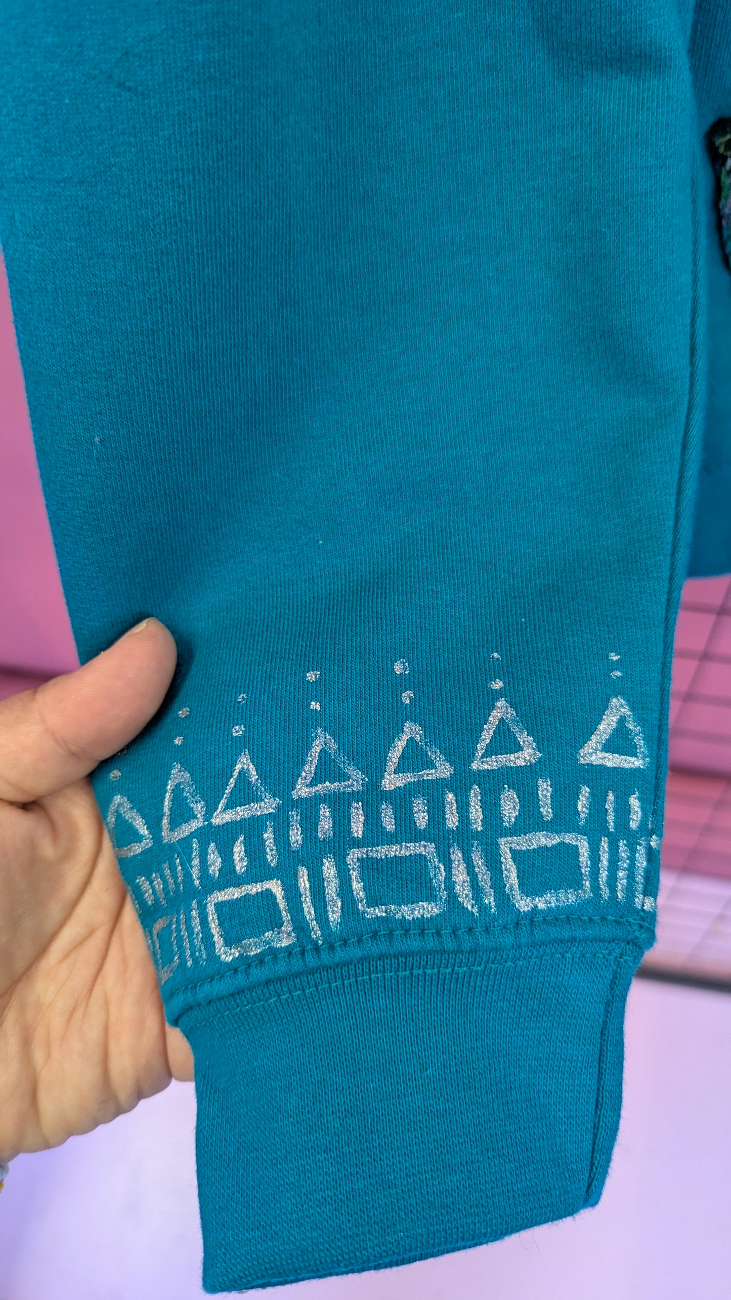 Rework Hand Painted Hoodie