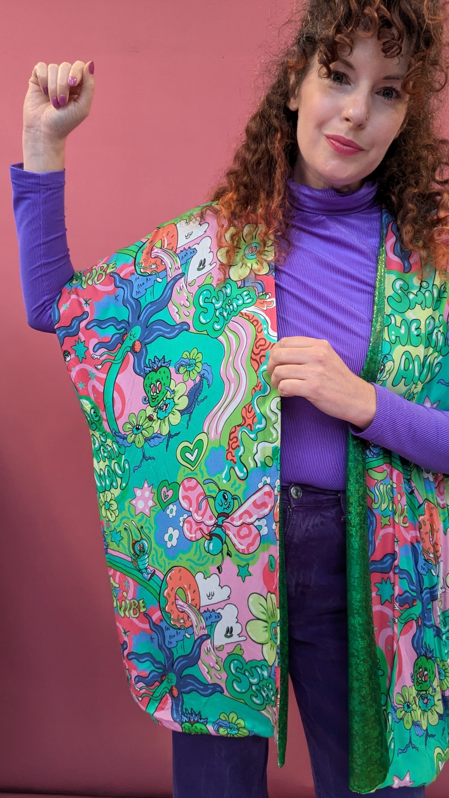 Reversible Kimono - 2 Colourways