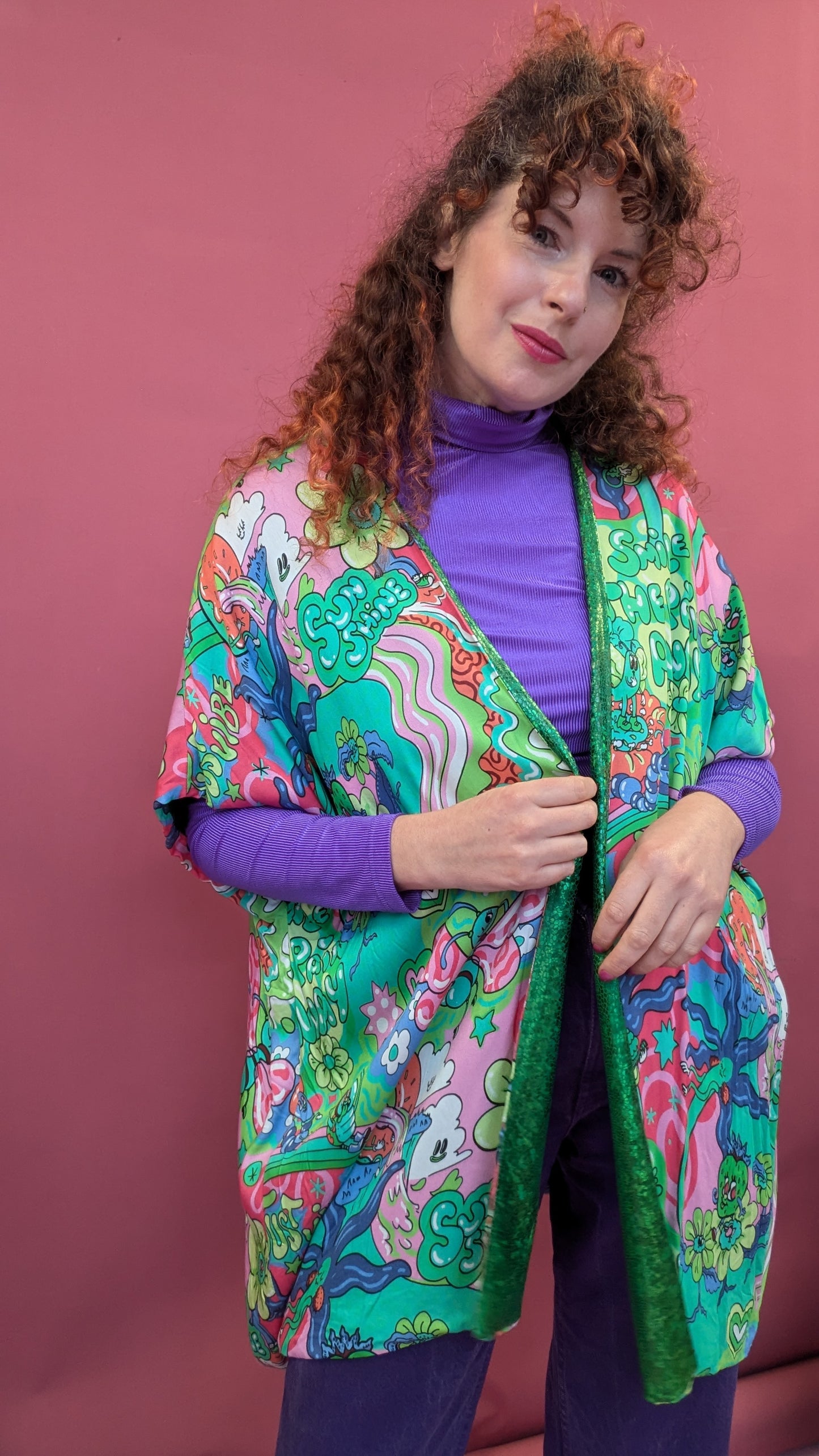 Reversible Kimono - 2 Colourways