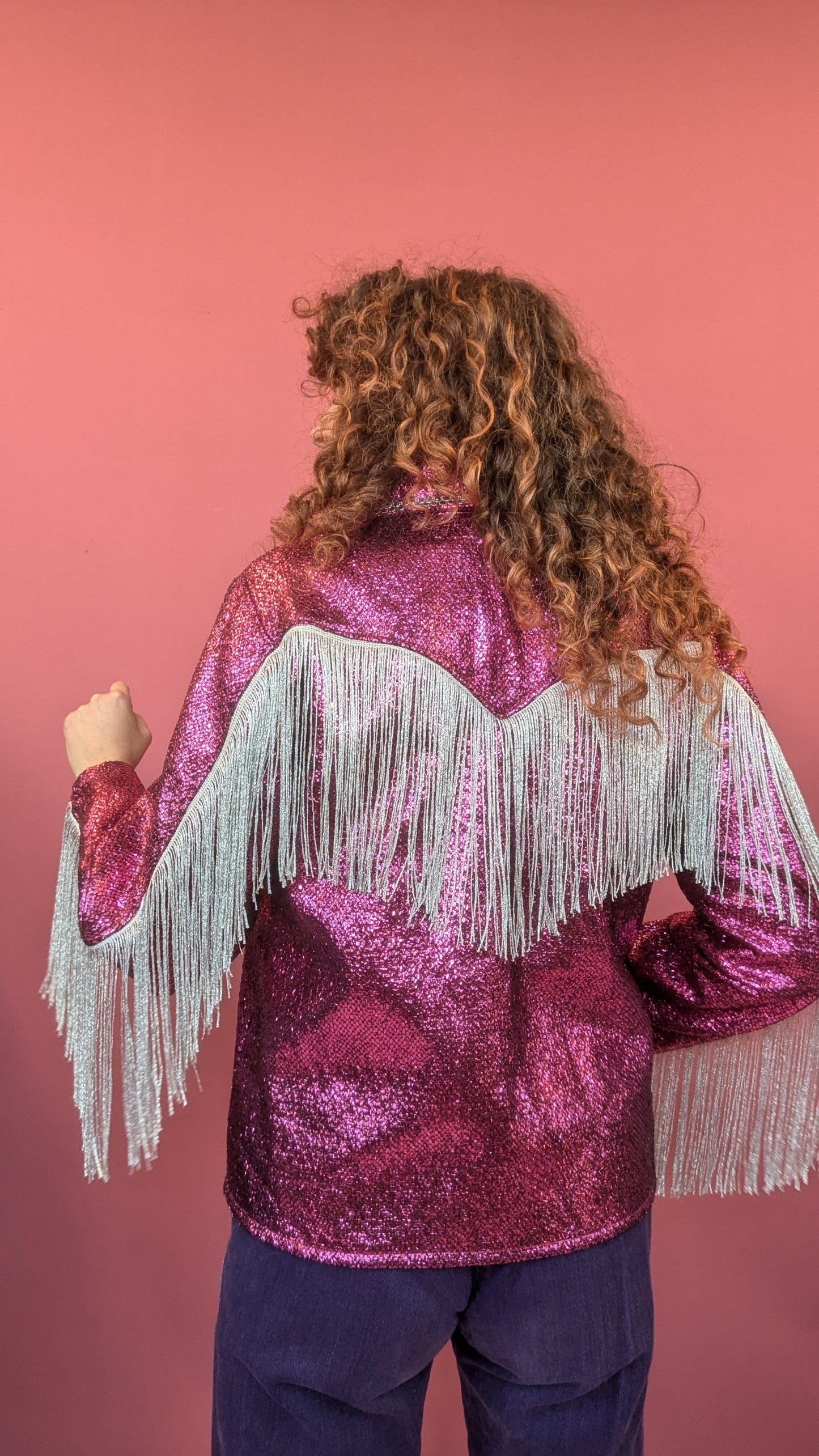 Showdown Jacket in Hot Pink