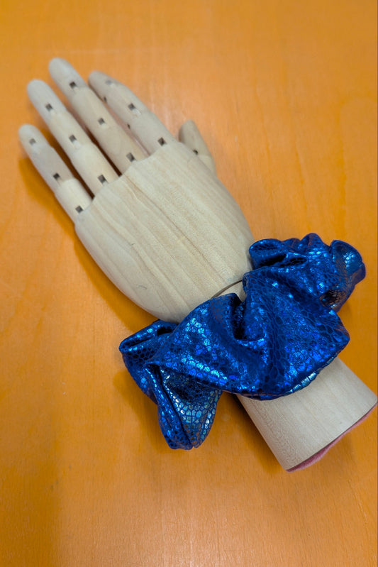 Blue Scrunchie - 4 Colourways - Megan Crook
