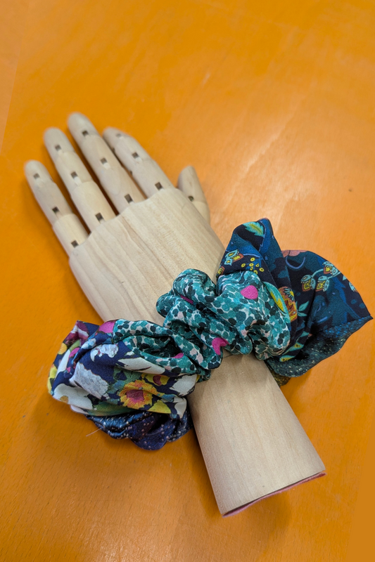 Liberty Patchwork Hair Scrunchie - 27 Colourways - Megan Crook
