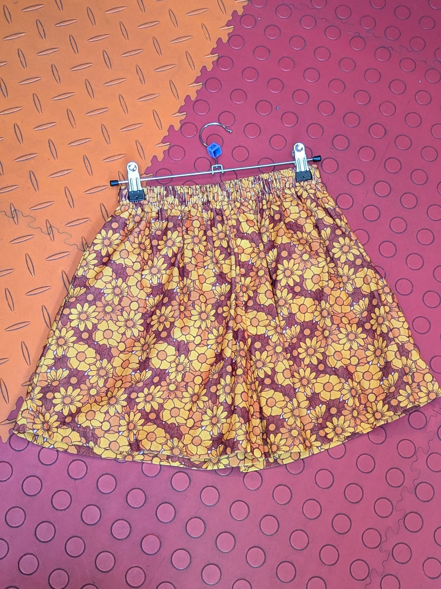 Wide Leg Needlecord Shorts in Paisley + 2 Colours