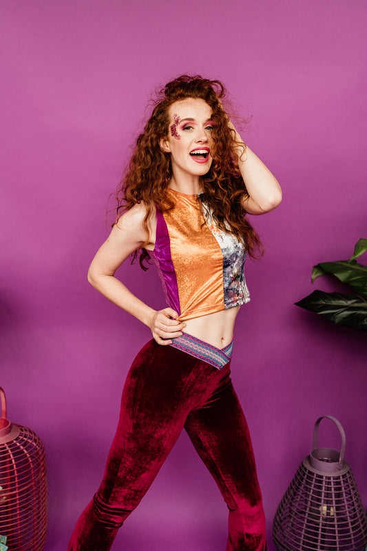 Zero Waste Racer Top