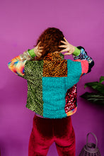 Load image into Gallery viewer, Shangri La Patchwork Bomber Jacket