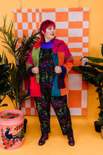 Load image into Gallery viewer, Cord Dungarees in Rainbow Galaxy