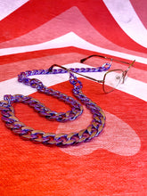 Load image into Gallery viewer, Glasses Chain in Metallic Purple